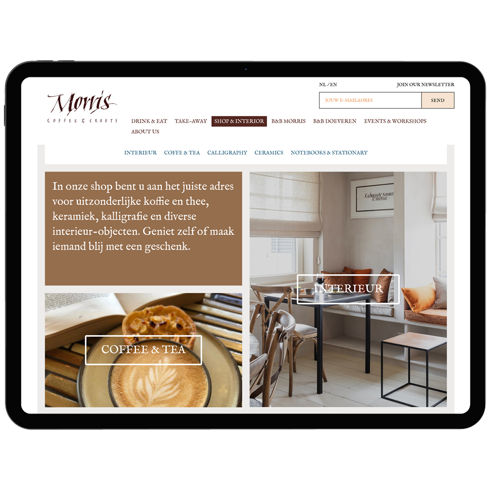 Morris coffee & crafts